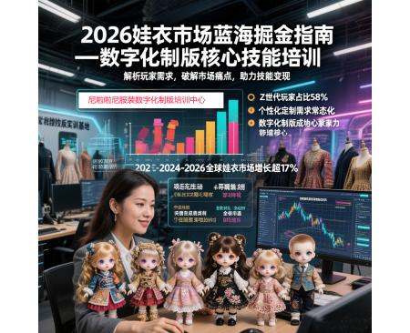 鄭州尼啦啦尼·娃衣數字化制版全能特訓營